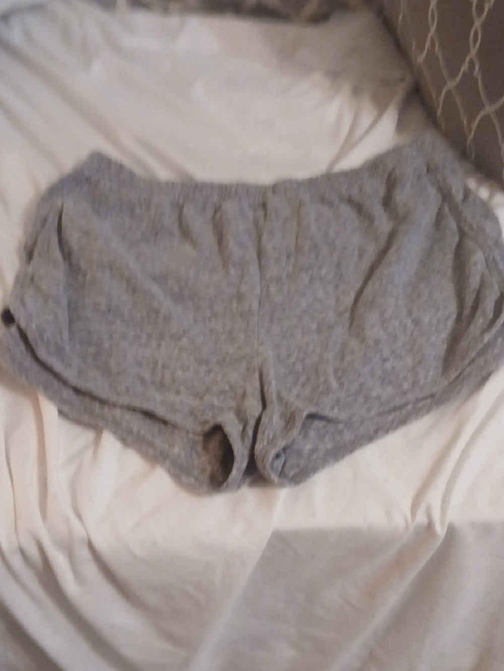 Aeropostale Heather Gray Soft Lounge Shorts